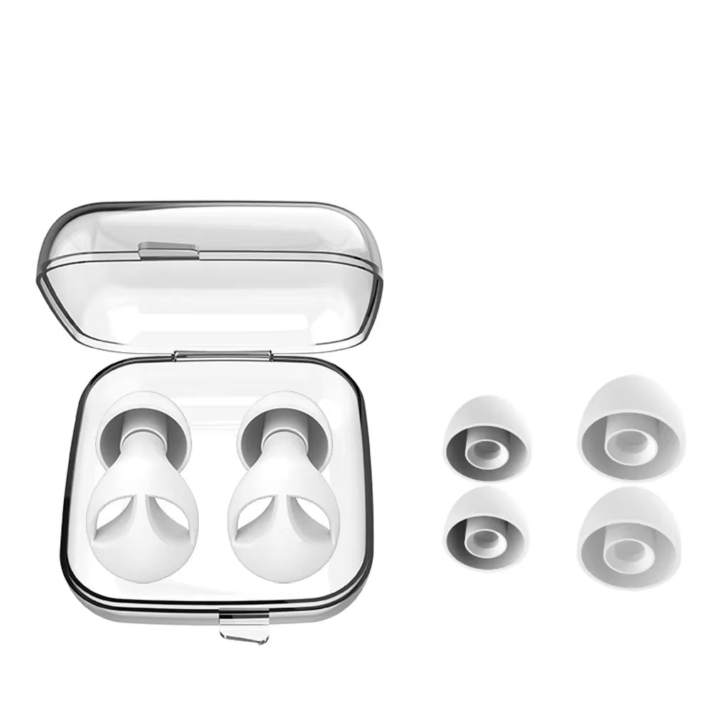 Anti-Snoring Earplugs 1.4G | 3D Adaptive Fit | 99% Ear Canal Compatible | Gift Ready