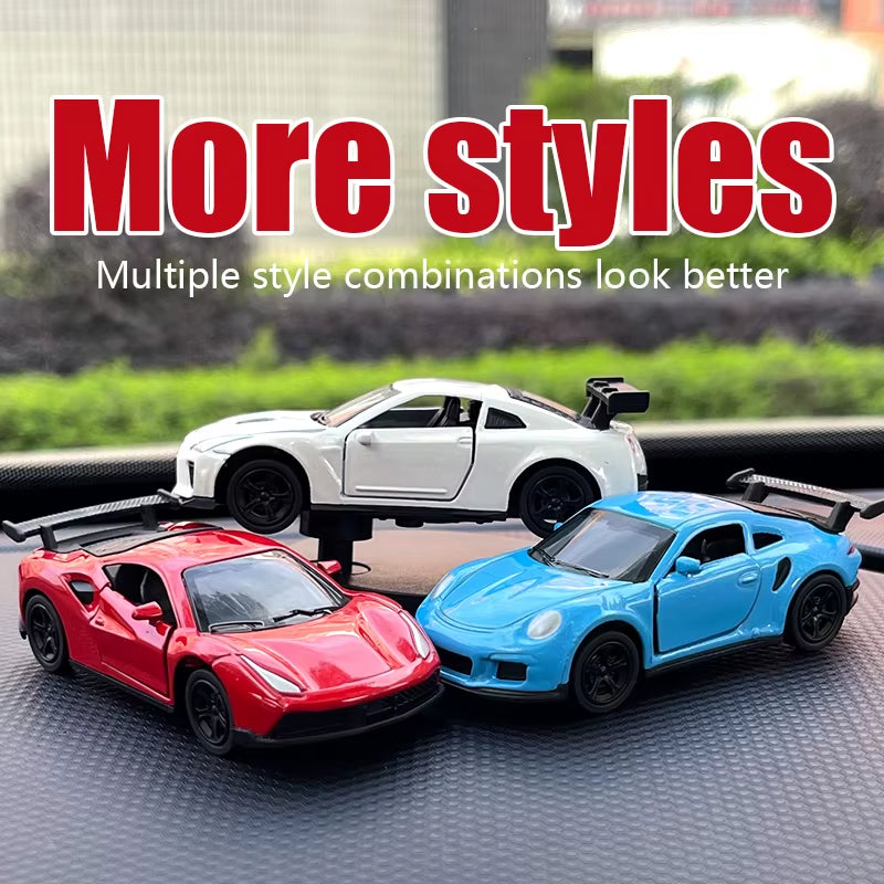 Drift Car Dashboard Toy Model Swing Turning Cool Sports Race Auto Ornaments Interior Accessories Decor Items Fun Decorations Men
