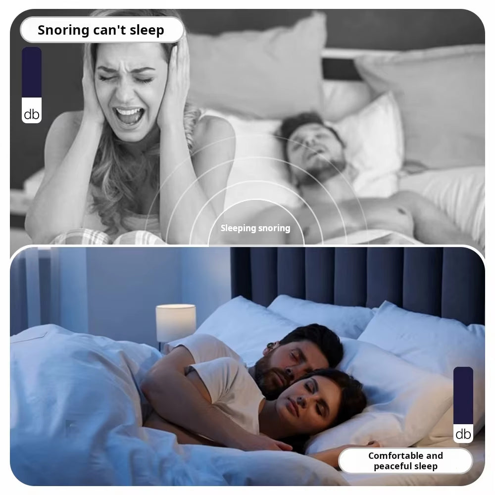 Anti-Snoring Earplugs 1.4G | 3D Adaptive Fit | 99% Ear Canal Compatible | Gift Ready