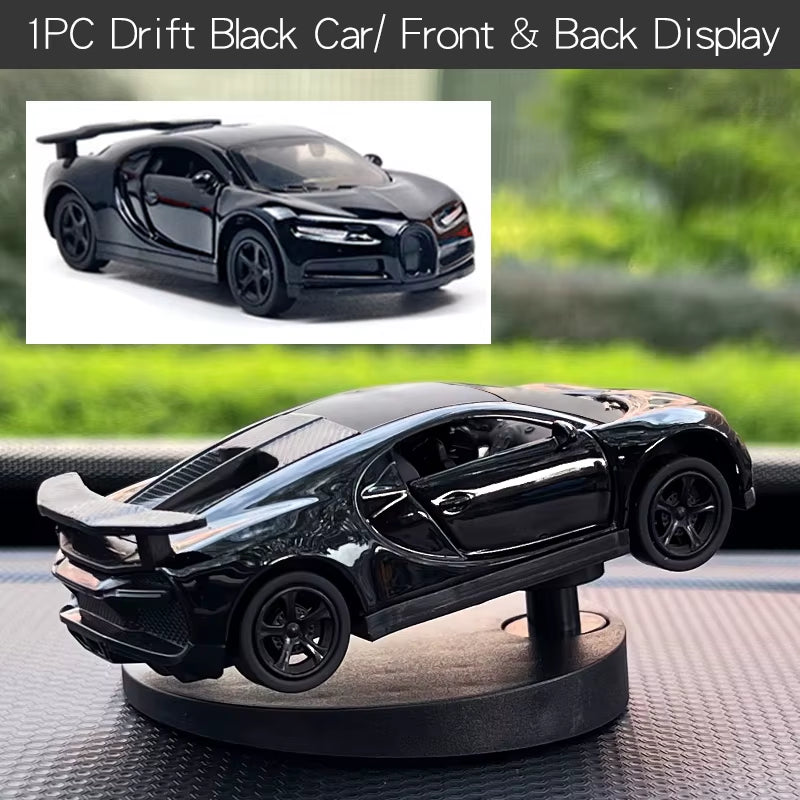 Drift Car Dashboard Toy Model Swing Turning Cool Sports Race Auto Ornaments Interior Accessories Decor Items Fun Decorations Men