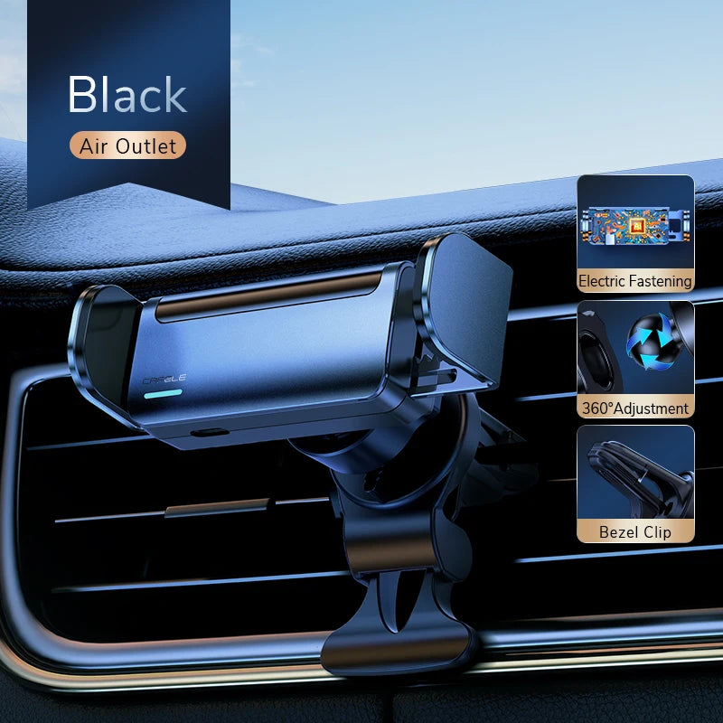 CAFELE Electronic Car Phone Holder Induction Telescopic Car Cell Support Business Style Car Accessories for Tesla Ount