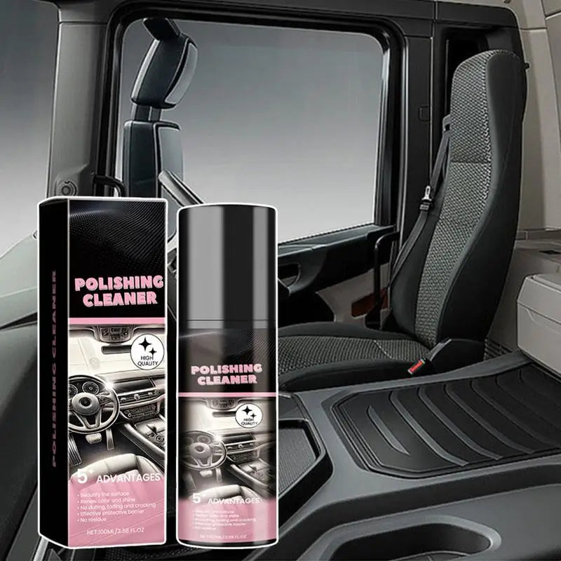100Ml Car Interior Polishing Cleaner Car Interior Spray Car Cleaner Interior Detailer Spray Total Car Interior Cleaner Supplies