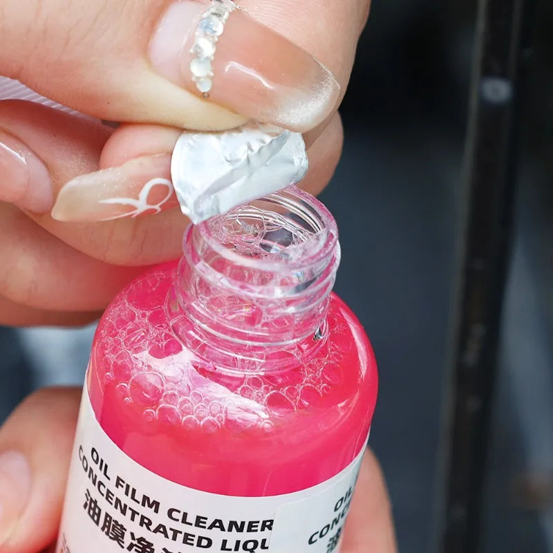 Automotive Windshield Concentrated Cleaner Car Glass Oil Film Remover Front Windscreen Glass Oil Film Cleaner for Car Cleaning