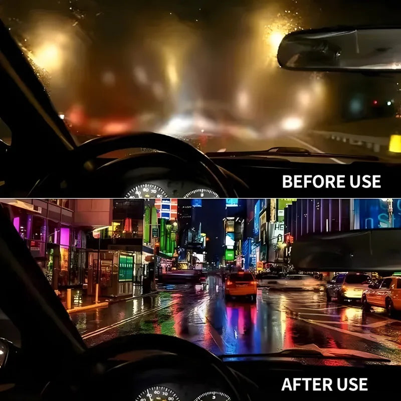 Automotive Windshield Concentrated Cleaner Car Glass Oil Film Remover Front Windscreen Glass Oil Film Cleaner for Car Cleaning