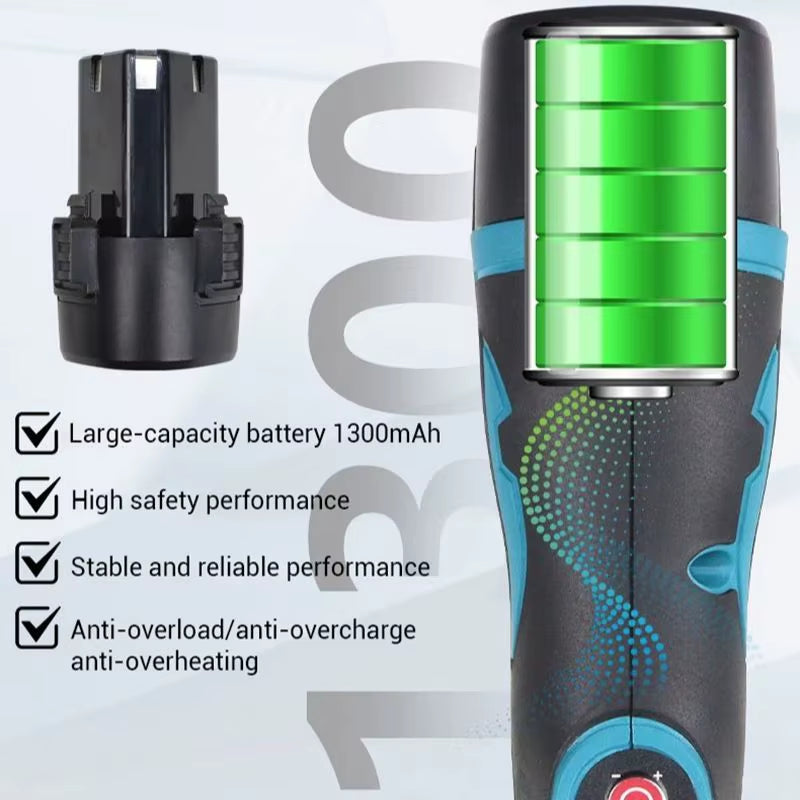 LEIBOO Car Polishers Wireless Automotive Polishing Machine Wax Tool 8 Gears 12V Electric Waxing Repairing Sander Car Accessories