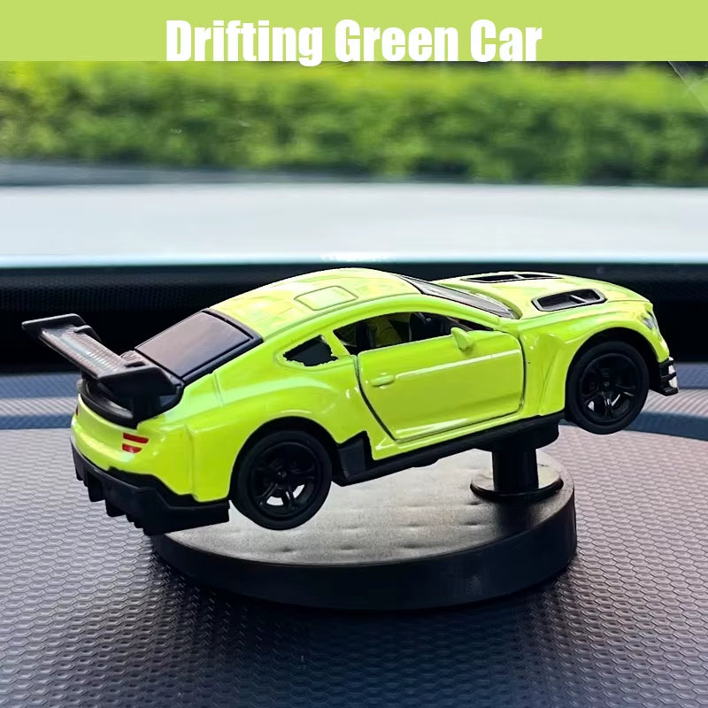 Drifting Car Dashboard Toy Model Swing Turning Cool Fun Sports Racing Ornaments Interior Accessories Decor Items Decorations Men