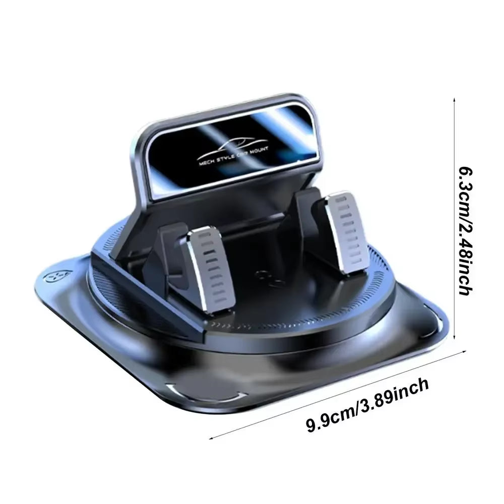 360° Rotating Car Phone Holder Super Strong Dashboard Suction for All Phones Universal Anti-Shake Car Mount Accessories