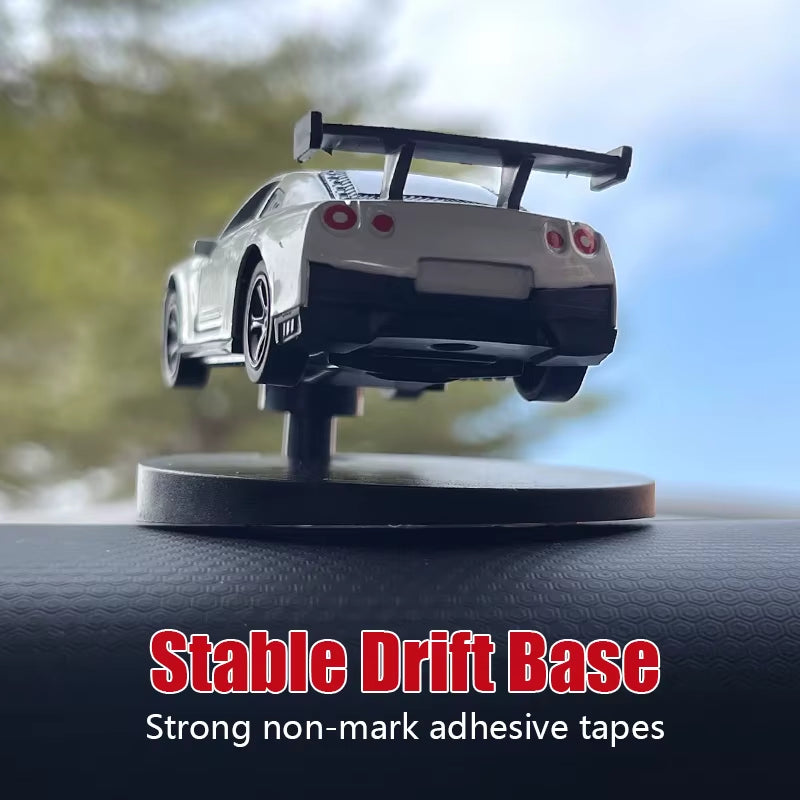 Drift Car Dashboard Toy Model Swing Turning Cool Sports Race Auto Ornaments Interior Accessories Decor Items Fun Decorations Men