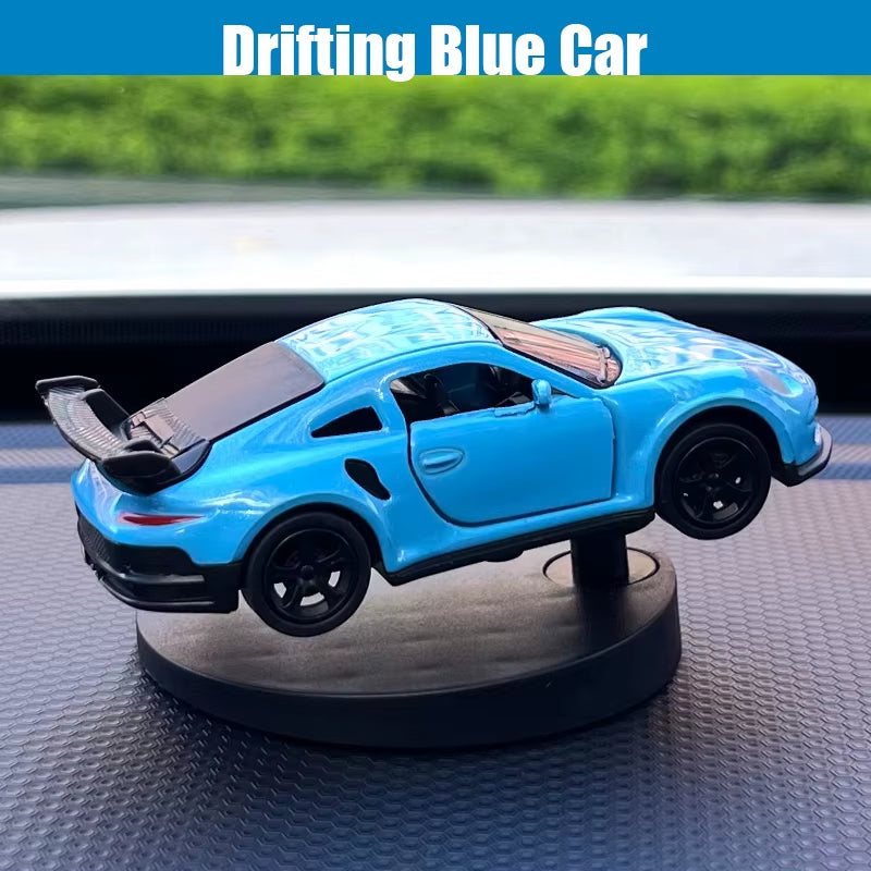 Drifting Car Dashboard Toy Model Swing Turning Cool Fun Sports Racing Ornaments Interior Accessories Decor Items Decorations Men