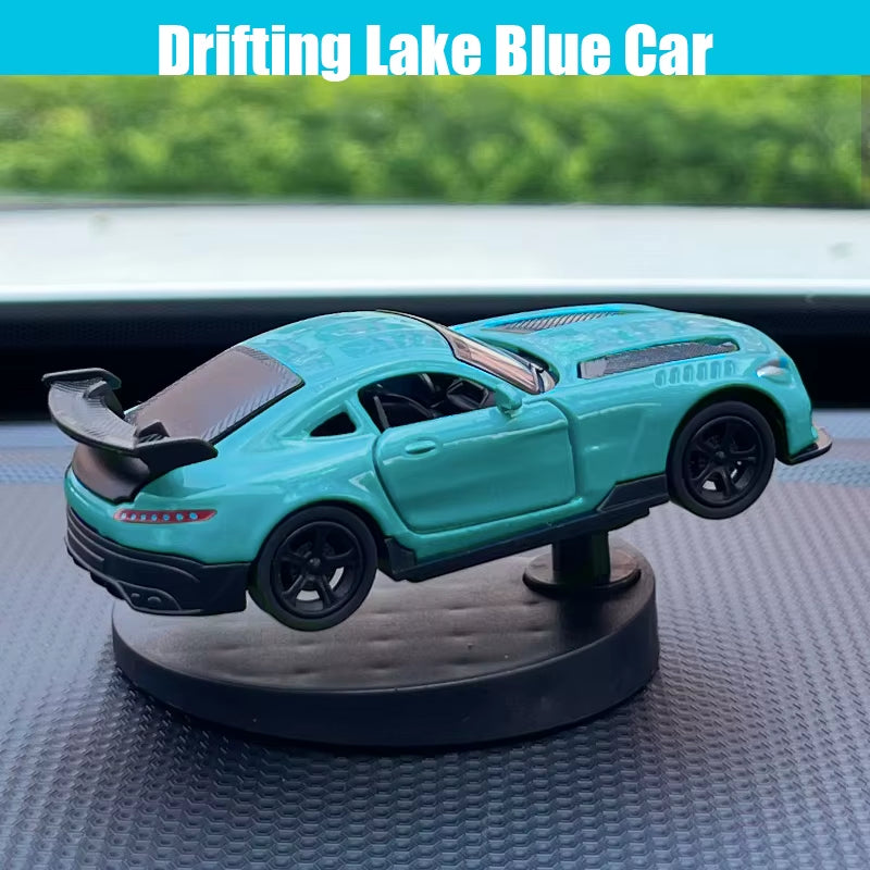 Drifting Car Dashboard Toy Model Swing Turning Cool Fun Sports Racing Ornaments Interior Accessories Decor Items Decorations Men