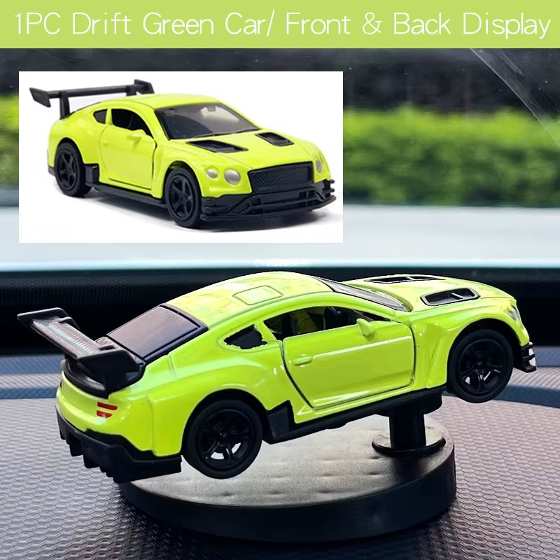 Drift Car Dashboard Toy Model Swing Turning Cool Sports Race Auto Ornaments Interior Accessories Decor Items Fun Decorations Men