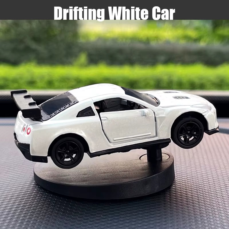 Drifting Car Dashboard Toy Model Swing Turning Cool Fun Sports Racing Ornaments Interior Accessories Decor Items Decorations Men