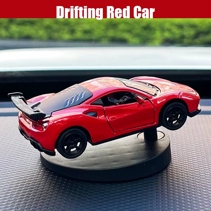 Drifting Car Dashboard Toy Model Swing Turning Cool Fun Sports Racing Ornaments Interior Accessories Decor Items Decorations Men