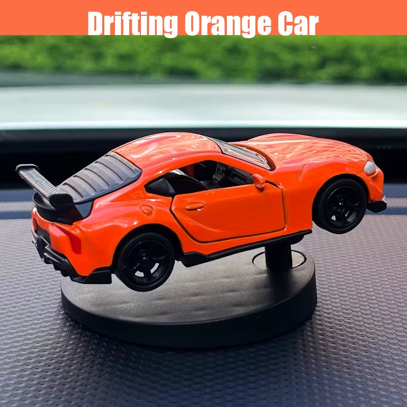 Drifting Car Dashboard Toy Model Swing Turning Cool Fun Sports Racing Ornaments Interior Accessories Decor Items Decorations Men