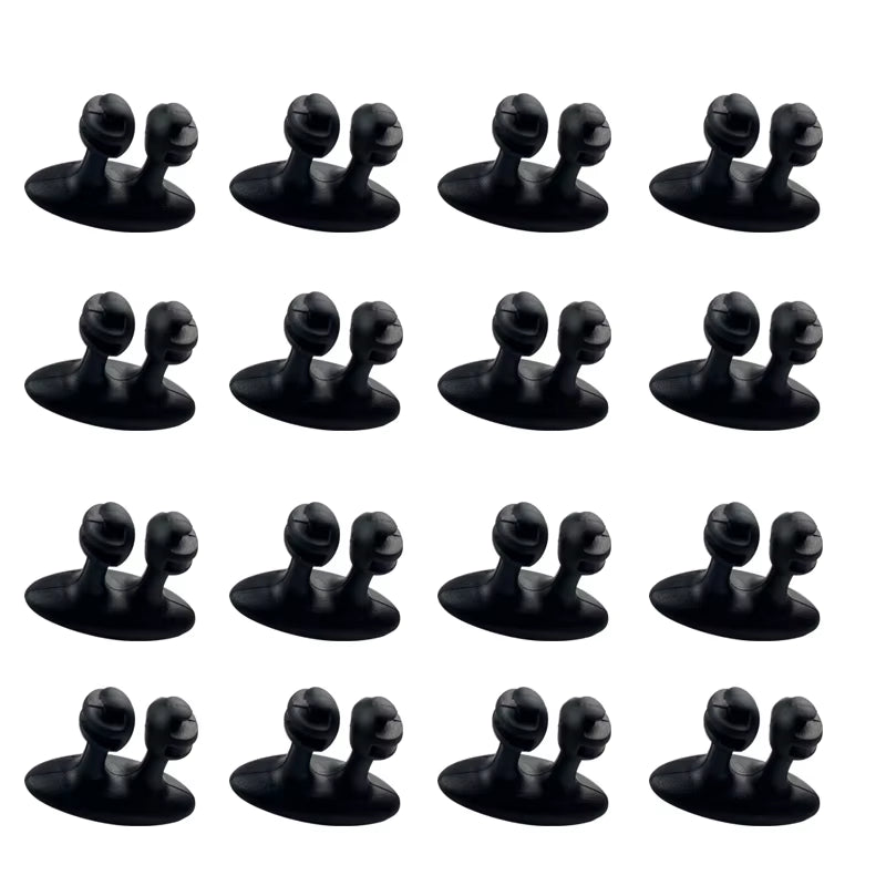 Car Dashboard Phone Charger Cable Manager Hook Headphone Line Organizer Clasp Clamp Holder Auto Interior Accessories