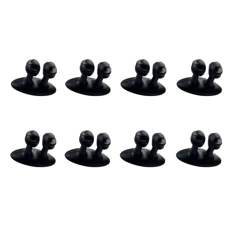 Car Dashboard Phone Charger Cable Manager Hook Headphone Line Organizer Clasp Clamp Holder Auto Interior Accessories
