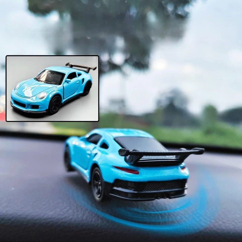 Car Drift Rotating Car Decor Auto Dashboard Turning Model Decoration Car Individuality Center Console Decoration