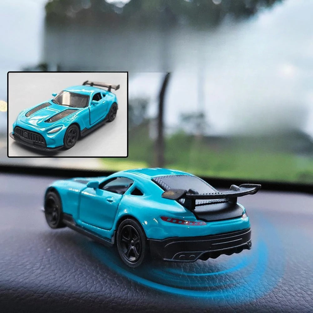 Car Drift Rotating Car Decor Auto Dashboard Turning Model Decoration Car Individuality Center Console Decoration